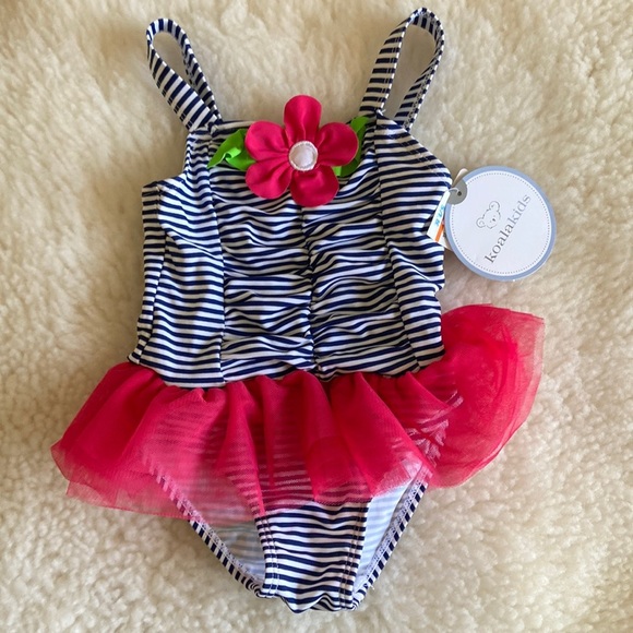 Koala Kids Other - Koala kids swimsuit for little girl brand new size 12/18 months